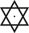 Solomon star with dot